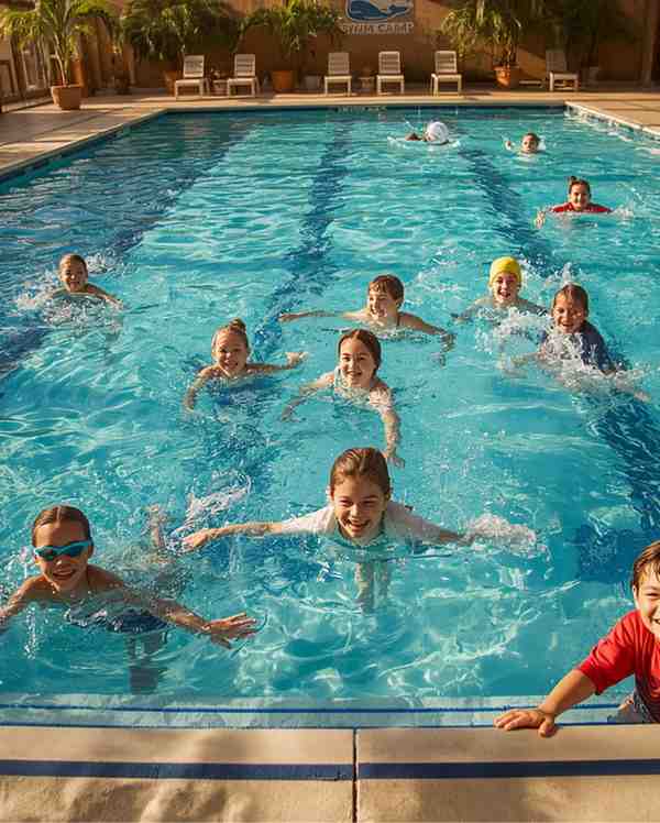  A Child enjoying swimming is one of best happiest moment
